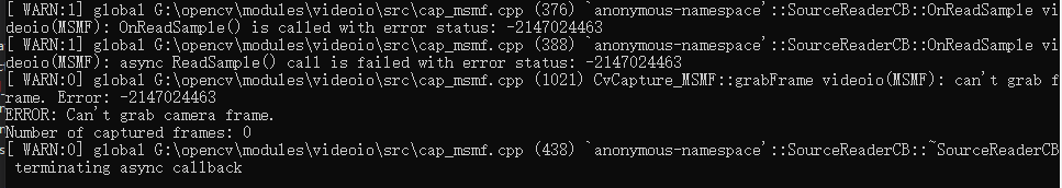Access UVC Cameras using OpenCV, Python, and GStreamer on Windows ...